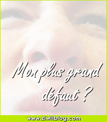 Mon plus grand défau ?