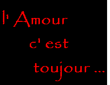 ha l'amour .....