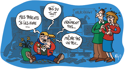 les parents ...